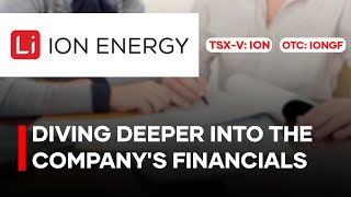 Ion Energy; Looking at the Company's Financials & Exciting Recent Updates