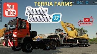 DIGGING A SWIMMING POOL in - (farming simulator 22) #fs22 #simulator #farmingsimulator22