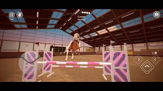 Equestrian The Game/how to jump over larger jumps