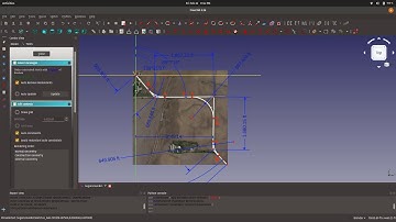 Importing horizontal alignment data into FreeCAD