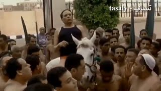 شاهد عادل امام يحتفل بمولد سيدي العريان علي طريقته 