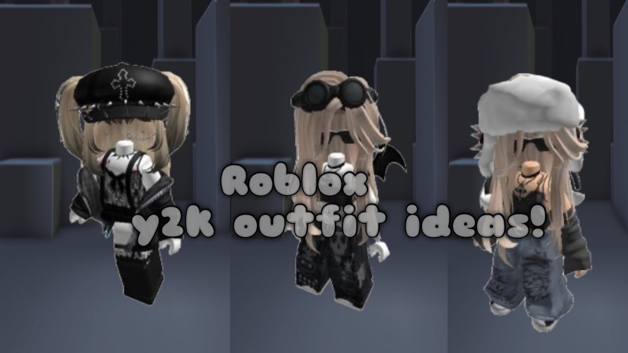 roblox fits  Y2k outfit ideas, Y2k outfit, Y2k outfits