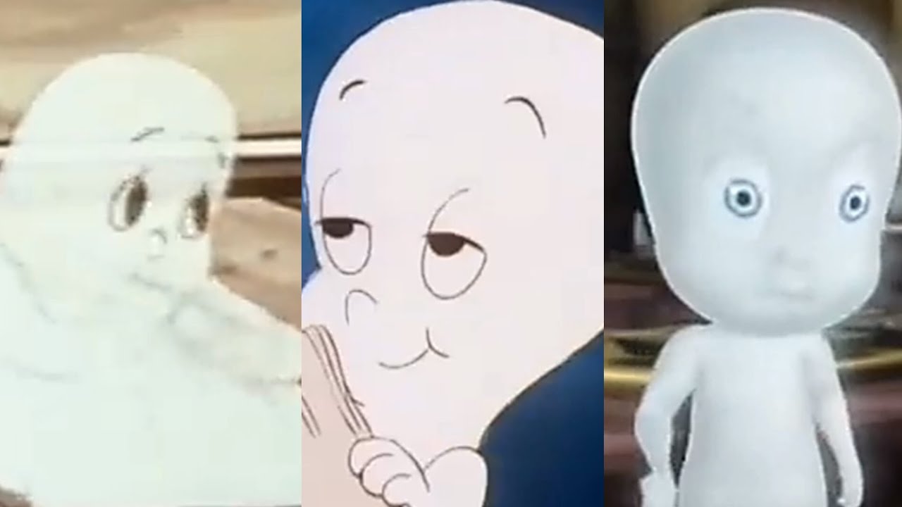 evolution of casper the ghost - YouTube