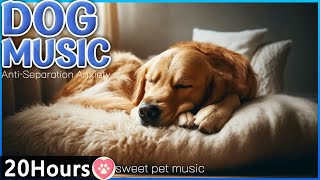 20 Hours of Dog Sleep Music 🎵Anti Separation Anxiety Relief Music💖🐶Relaxing Piano Music for Dogs
