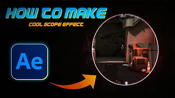 How To Make COOL SCOPE EFFECT in AFTER EFFECTS [Hindi] | Saber Scope Effect Tutorial | P2 | AkisLive