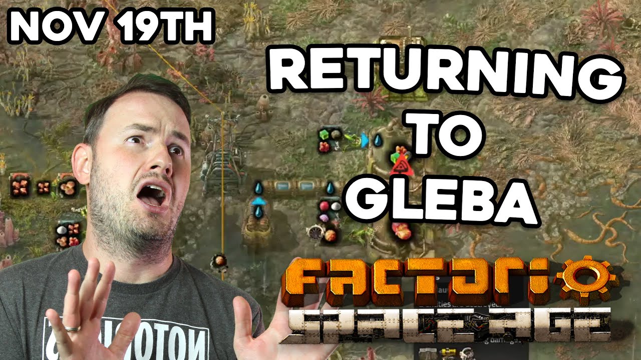 The Dreaded Return to Gleba - Factorio Space Age - YouTube