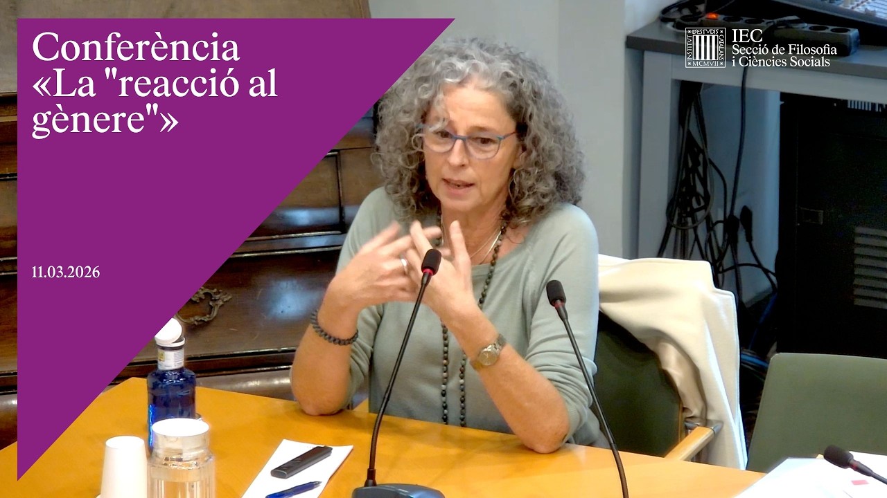 Conferència «La "reacció al gènere"»