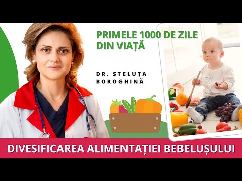 Dr. Steluta Boroghina - Diversificarea alimentatiei bebelusului in primele 1000 de zile de viata