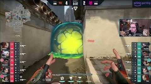 Shroud Reacts to ASTRA play in FNC vs KRU