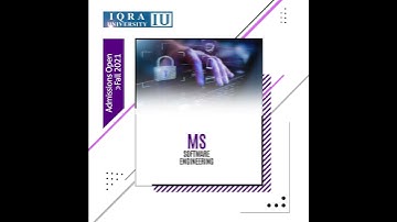 MS Software Engineering #AdmissionFall2021