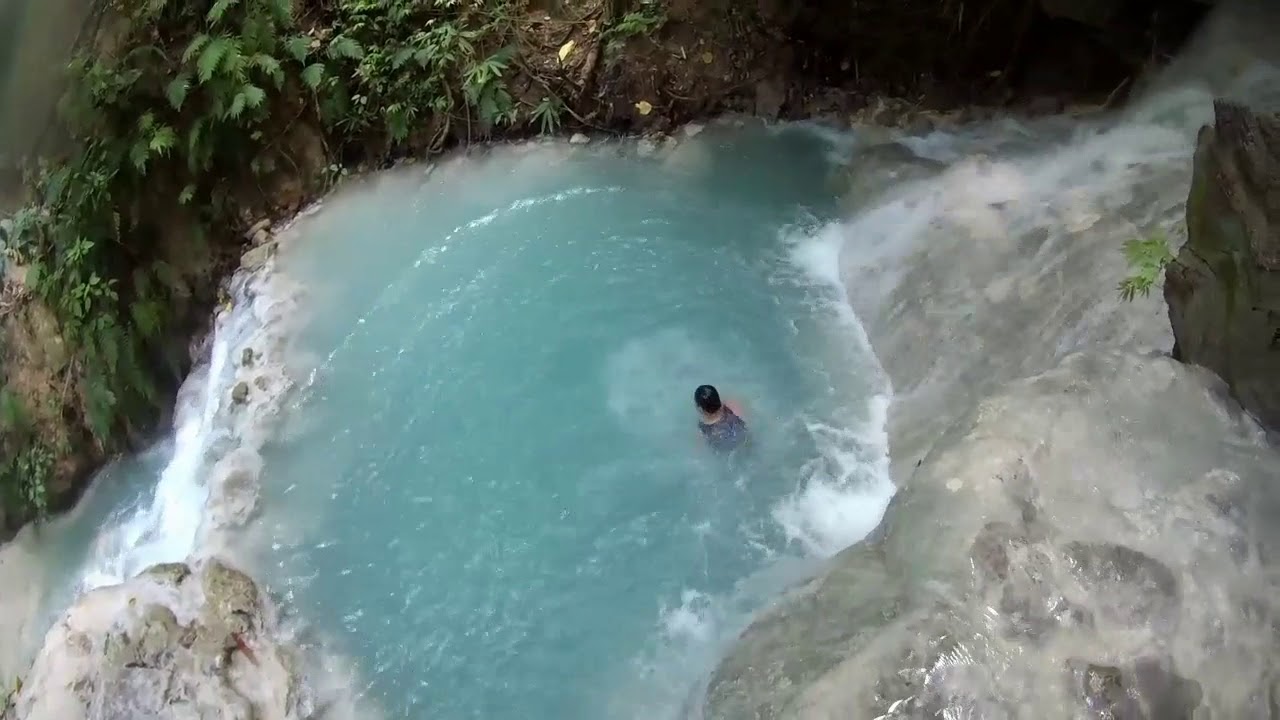 aguinid falls samboan cebu philippines - YouTube