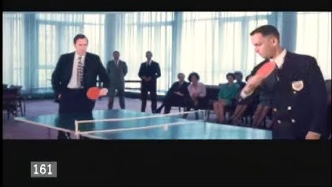 Forrest Gump and George H. W. Bush Playing Ping-Pong | Deleted Scene