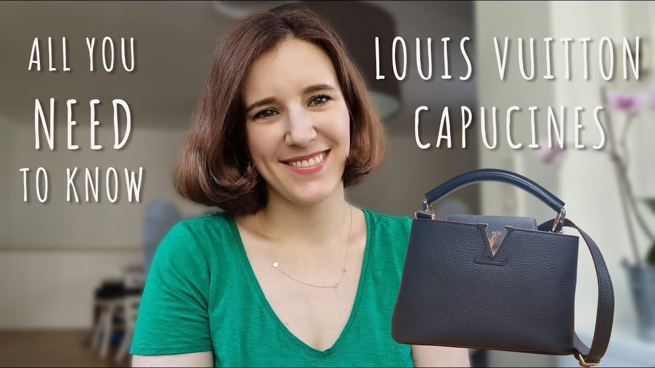 FINALLY! A PERFECT WALLET!  LV LISA AND CAPUCINES VERT COMPACT