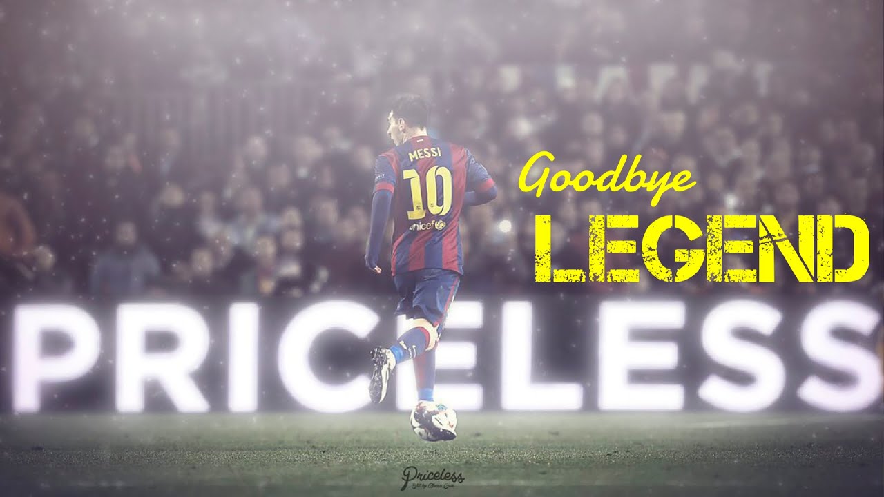 Tribute to Lionel Messi 🐐 • Goodbye Legend • FC Barcelona | Best goals ...