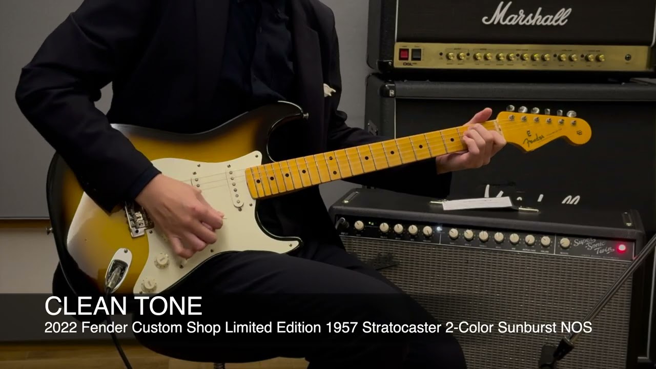 2022 Fender Custom Shop Limited Edition 1957 Stratocaster 2-Color