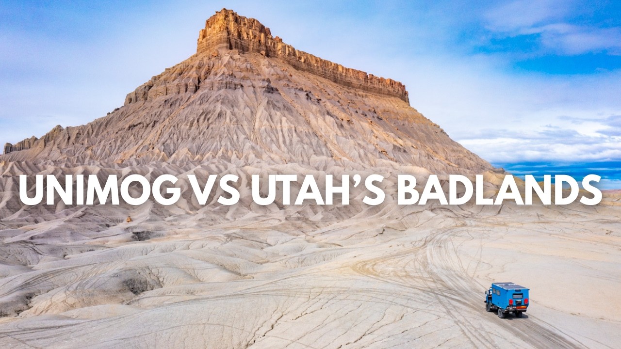 Overlanding Utah's Badlands In Our Unimog Camper