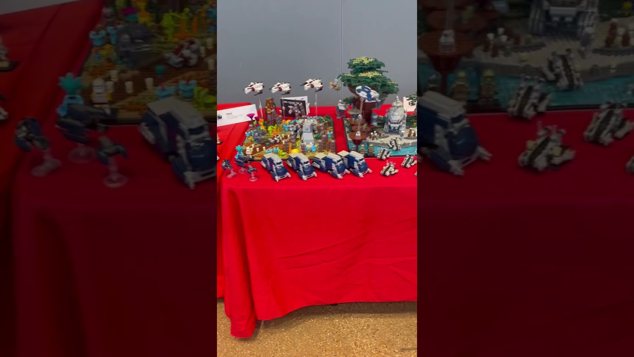 Amazing mini Star Wars builds by Ridged Brick at Brick Convention 2025 Fort Worth! 