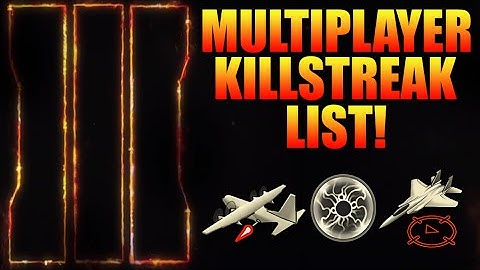 ★CALL OF DUTY BLACK OPS 3★ FULL MULTIPLAYER KILLSTREAK/SCORESTREAK LIST - (CoD BO3 Leaks + Theories)