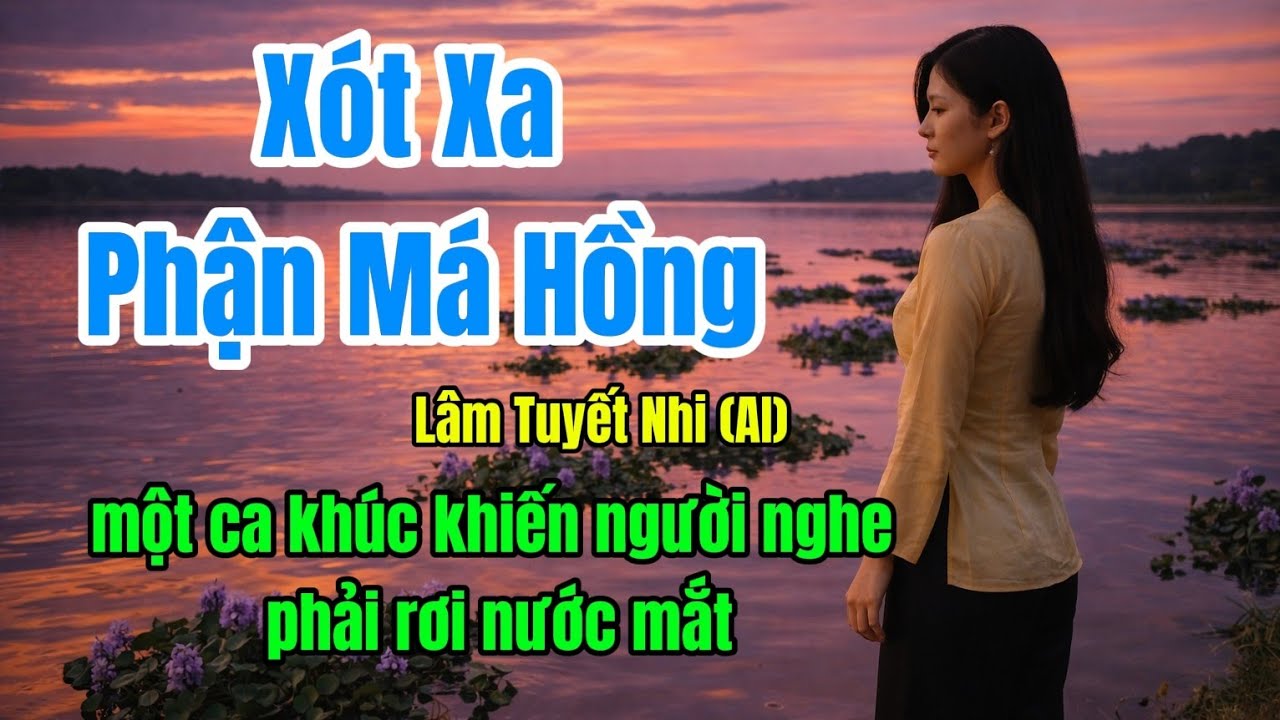 Bạn sẽ ngất ngây khi nghe tiếng hát ngọt ngào, đầy cảm xúc. của ca sĩ: Lâm Tuyết Nhi (AI)
