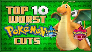 Top 10 Worst Cut Pokémon for Sword and Shield