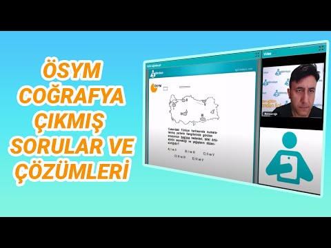 ÖSYM - COĞRAFYA ÇIKMIŞ SORULAR VE ÇÖZÜMLERİ - 2018