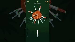 Jungle Challenge in Knife Hit! #game #games #knifehit #mobile screenshot 2