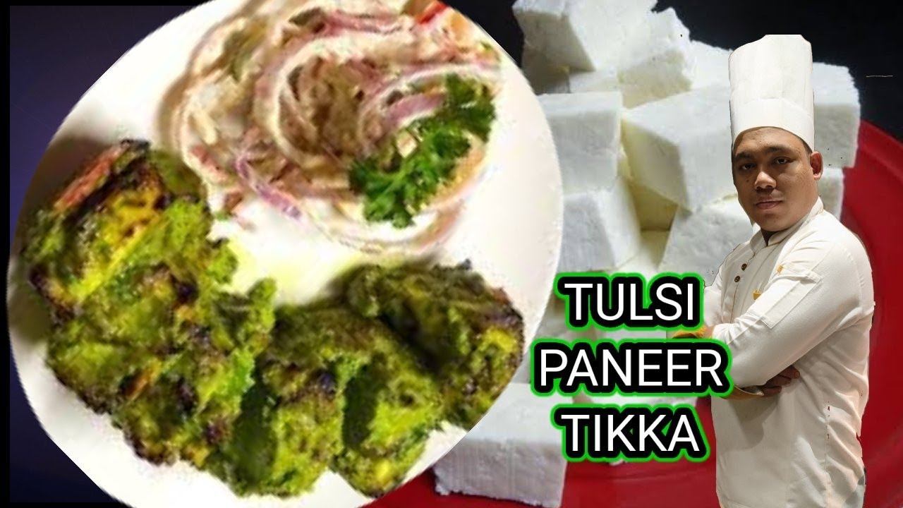 Tulsi Paneer Tikka Recipe | तुलसी पनीर टिक्का | tulsi ki paneer banane ka tarika #gopalsauchef