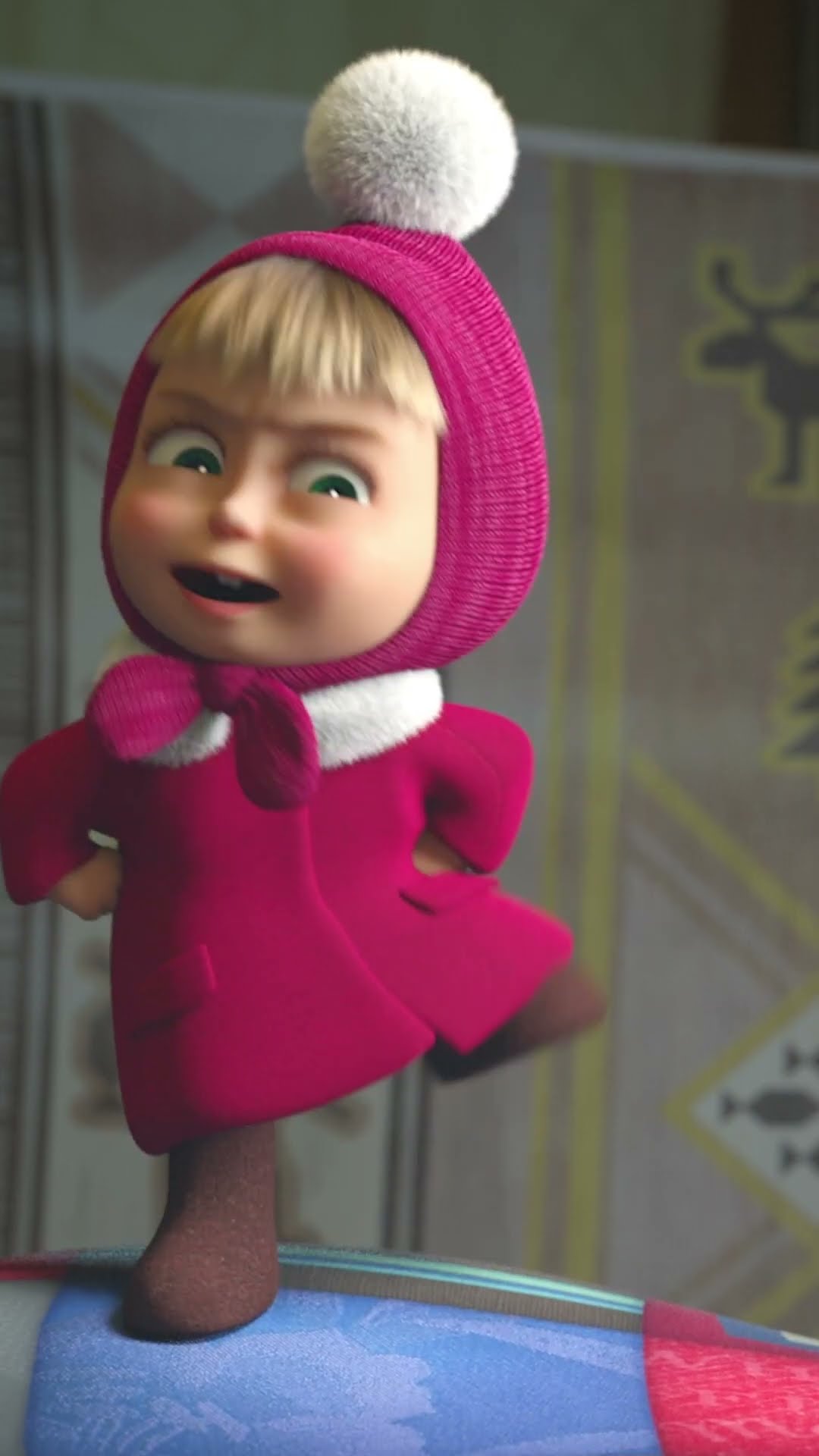 How to wake up bear in winter? ⏰? #TheLegendOfthe12months #MashaAndTheBear #Shorts #cartoonforkids