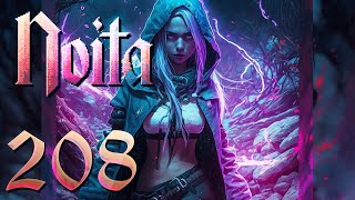 Purple Orbs of Worm Blood Infused Matter Eating Teleportation - Let's Play Noita Ep 208