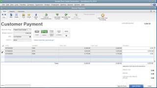 003 Applying One Payment to Multiple Invoices