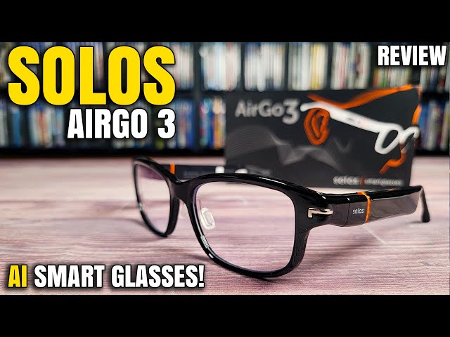 Solos AirGo3: Las gafas inteligentes con ChatGPT que apuestan por el audio