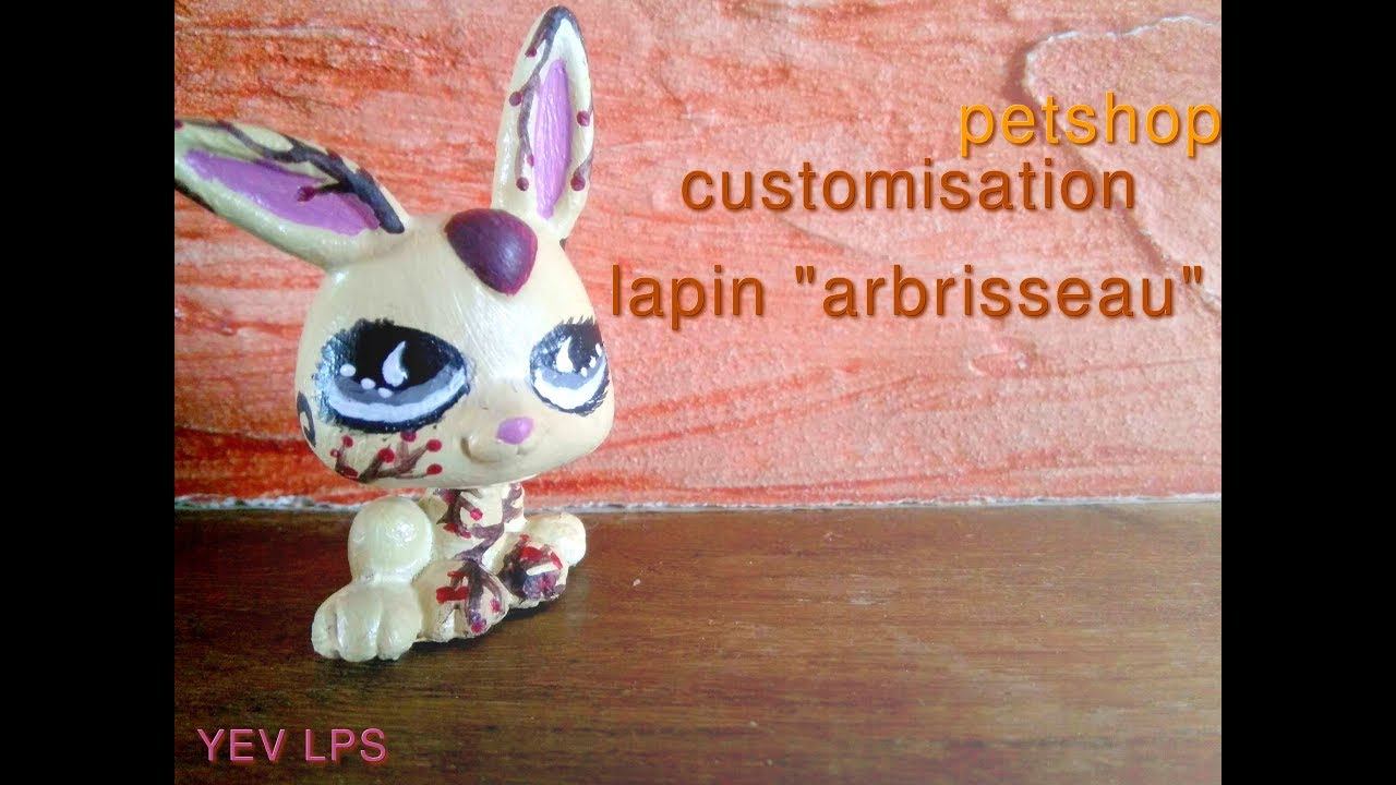 Figurine Littlest Pet Shop Hasbro – Lapin Ou Lièvre N°75 – Occasion, Peut-être Chien ?
