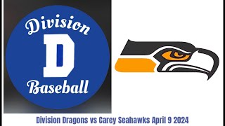 Division Blue Dragons vs Carey Seahawks 4-9-24