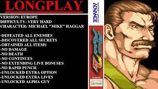 Final Fight One Europe Game Boy Advance - Longplay - Mike Haggar Very Hard Difficulty