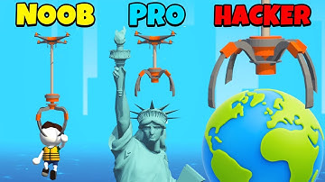 NOOB vs PRO vs HACKER - Claw Builder