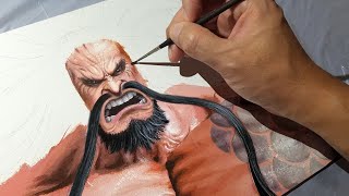 ワンピース カイドウ リアルイラスト描いてみた One Piece Kaido Drawing アリチャンネル Note