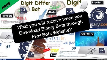 What you receive with Pro+bots ? Binary/ Deriv Binary Options Auto Trading Robots