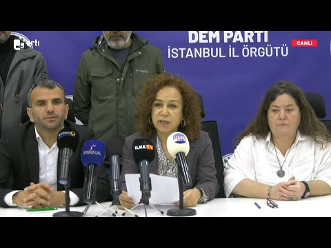 CANLI - DEM Parti'den 1 Mayıs açıklaması