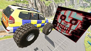 Unbelievable Cars Pickups & Bigfoot Monster Trucks Crashes and Jaw-Dropping Jumps BeamNG Drive Mods