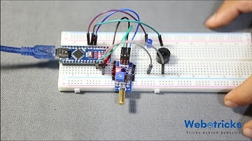 How to use TILT sensor with LED, BUZZER and ARDUINO || Link in description... || #tiltsensor #viral