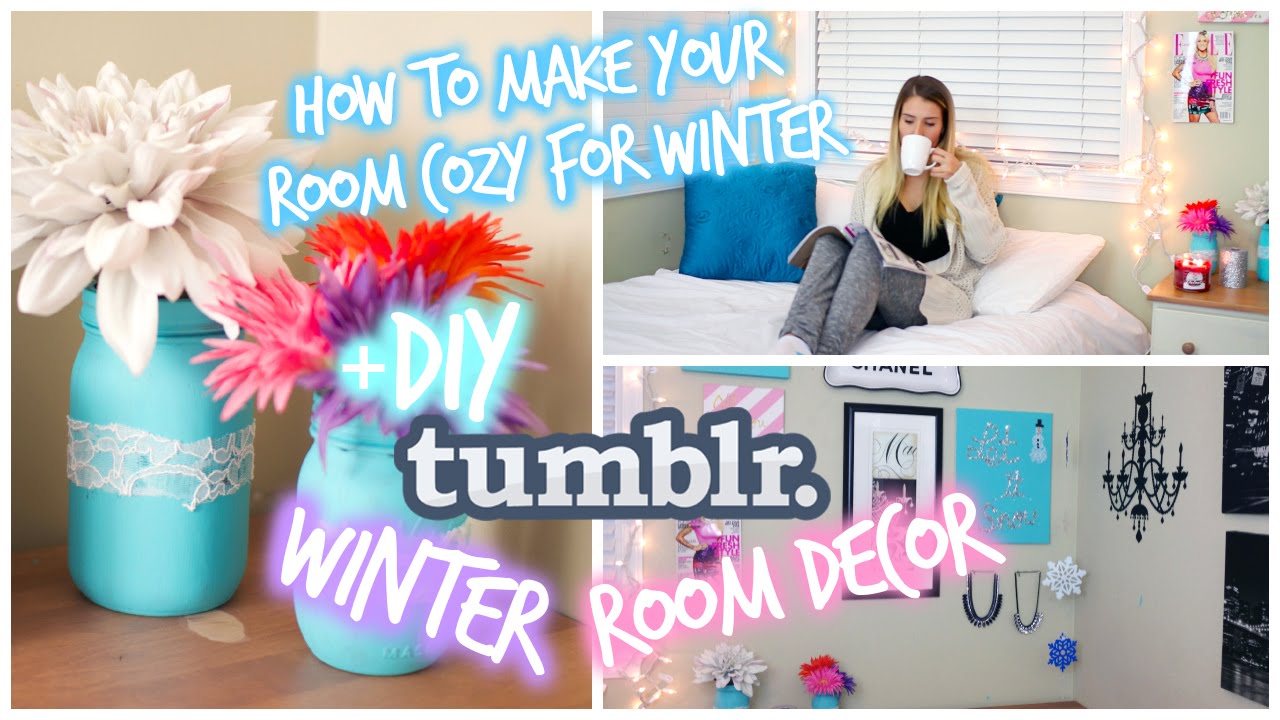 DIY Tumblr Inspired Winter Room  Decor  How To Make  Your 