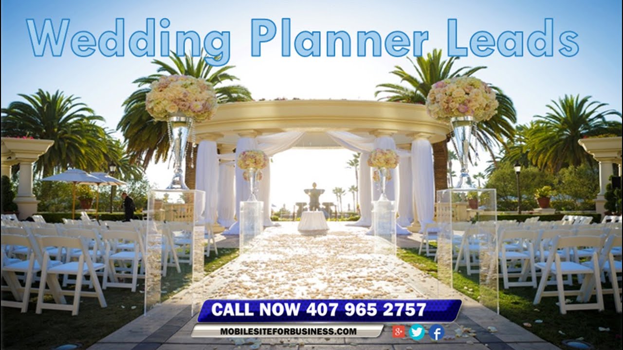 Affordable Wedding Planner Leads Marketing For Event Planners YouTube
