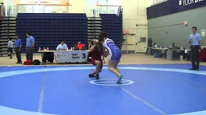 2014 Ontario Junior Championships: 63 kg Lorraine ...