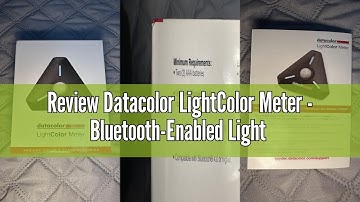 Review Datacolor LightColor Meter - Bluetooth-Enabled Light & Color Temperature Meter for Photo, Vid