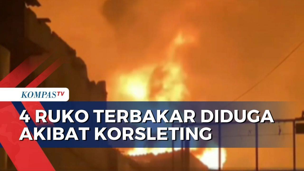 4 Ruko di Fatmawati Jaksel Terbakar, Sempat Terdengar Suara Ledakan | SAPA PAGI