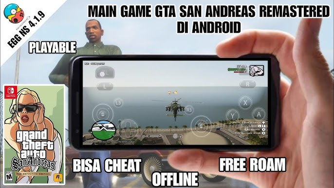 How to cheat on Grand Theft Auto San Andreas for Android GTA 