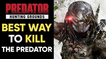 BEST WAY To KILL The Predator - Predator Hunting Grounds TRIAL