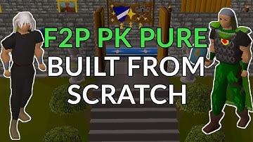 How to Build a F2P PK Pure in OSRS | Beginners F2P PK Guide | F2P Pure Built From Scratch