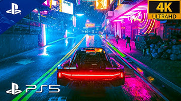 Cyberpunk 2077 LOOKS ABSOLUTELY INSANE on PS5 Ray Tracing | Ultra Realistic Graphics 4K!