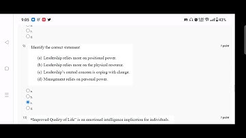 Emotional intelligence | Assignment -7| Week - 7| NPTEL-2023 | ANSWERS